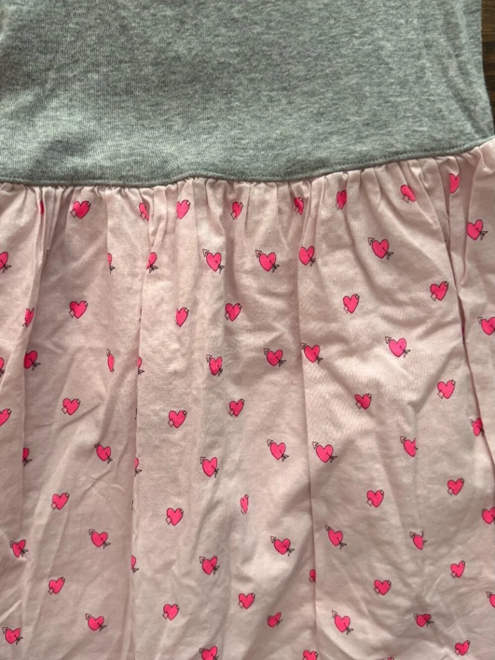 GAP kids girls Heart tank Dress MEDIUM 8